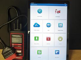 Thinkdiag 2 x-pro5 su planšetė paruošta darbui