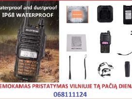 Ip67 Baofeng Uv-9r Plus veikimas iki 14km. Type-c