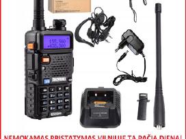 Baofeng Uv-5r ergonomiškaiki 12km. Type-c krovimas