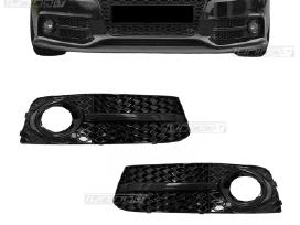 Audi A4 B8 skirtos juodos priešrūkinių grotelės