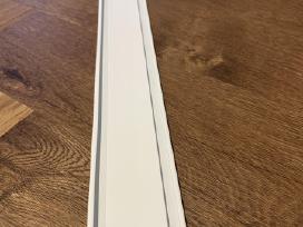 220cm ilgio dvigubas aliuminio karnizas