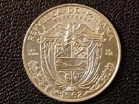 (532) Ketvirtis balboa 1962m. Panama sidabras 900