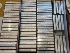 Naudotos audio kasetės su lietuviškais įrašais