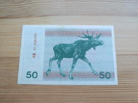 50 talonų 1991 be užrašo
