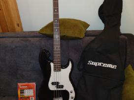 Supreme Precision Black Bass 4 stygų elektrogitara