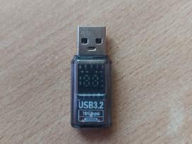 Usb testeris matuoklis
