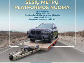 Platformu , traliuku ir priekabu Nuoma !