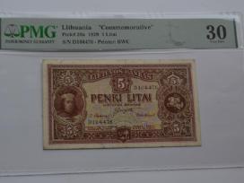 5 Litai 1929 m.