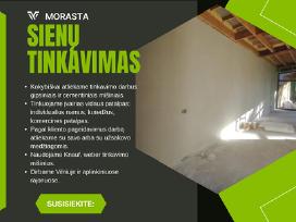 Tinkavimo darbai, Sienu tinkavimas Vilniuje