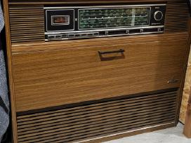 Retas senovinis Grundig stereo su patefonu