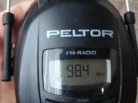Peltor darbines ausines su fm