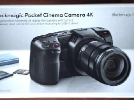 Blackmagic cinema pocket 4k nauja su objektyvu