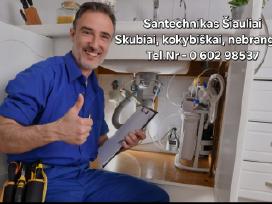 Smulkūs Santechnikos darbai, Šiauliuose.