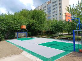Žaidimo ir sporto aikštelių įrengimas, priežiūra