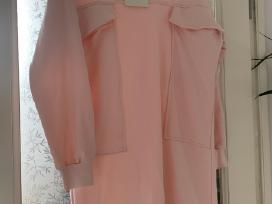 Nauja baby pink trikotažinė duknelė M-l