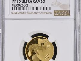 Sertifikuota auksinė moneta Ngc Pf70 Prancūzija