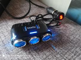 Automobilinis telefono pakrovėjas, Usb 12-24 v