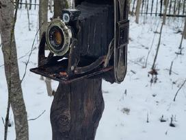 Labai senas fotoapparatas restauravimui Agfa