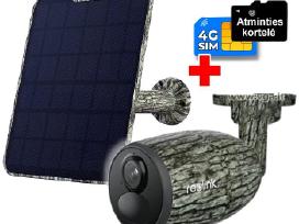 Reolink ir kitos 4G. Kameros su kortelėmis