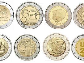 2€ monetos iš bankinio ritinėlio (Unc)