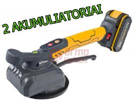Vibracinis siurbtukas plytelių kėlimui klojimui