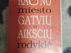 Kauno miesto gatvių ir aikščių rodyklė-knyga