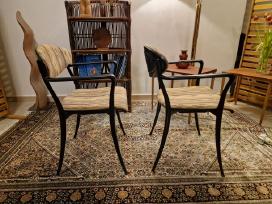 Vintažinės mid century autorinės kėdės