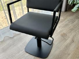Profesionali kirpyklos kėdė Loft Black Square