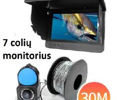 Povandenine kamera ir 7' monitorius žvejybai