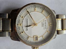 Tissot Powermatic 80. Titanium. Pearl white dial.