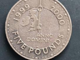 D.britanija 2000 5pounds Tūkstantmetis