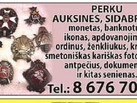 Perkame monetas, ordinus,banknotus