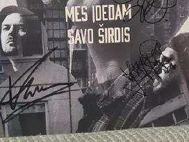 Visi nauji lp.su muzikantu autografais