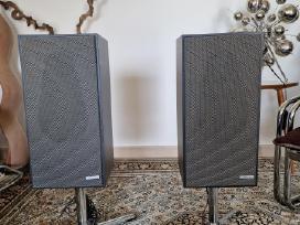 Vintažinės garso kolonėlės Metz 4601 su stovais