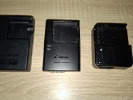 Canon, Konica Minolta, Pentax įkrovikliai