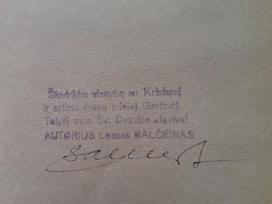 Religinė knyga su autoriaus dedikacija