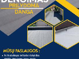 Stogų dengimas su prilydoma danga