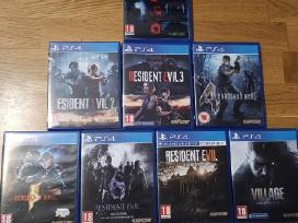 Resident evil nuo 0 iki 8 dalies, 100€.