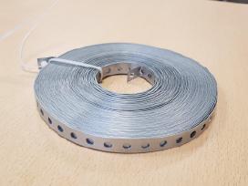 Perforuota montažinė juosta pigiai 25mx12mm ir kt.