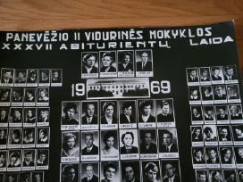 1969 m.panevėžio 2-OS vid.abiturientų vinjetė