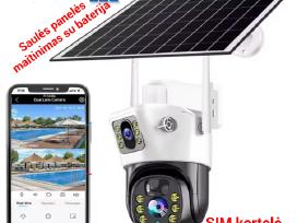 Naujos išmaniosios lauko ir namų kameros Sim/WiFi