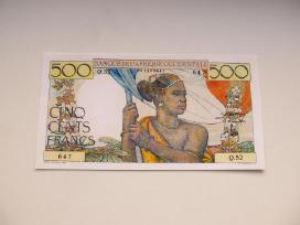 500 franku , Prancūzijos Vakarų Afrika , 1946