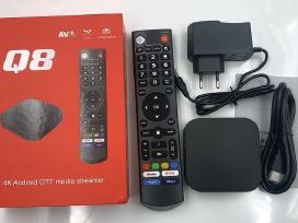 Q8 Androidtv 11 4/32gb veikia Go3,teliaplay,netflx
