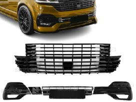 VW T6.1 Grotelės, komplektas Apatinės + Viršutinės