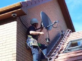 Palydovinės ir vietinės TV antenos, imtuvai