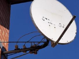 Palydovinės TV komplektas antena imtuvai 4 galvos