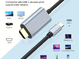 Usb-c į to Hdmi laidas 1.8 m. Mhl