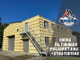 Tarpsienio Šiltinimas Valome oro tarpus perdangas.