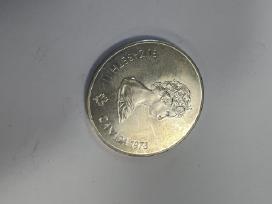 Kanada 5 doleriai, 1973 sidabras,bankinis stovis