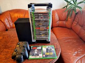 Konsolės Xbox X, žaidimai pard, galima nuoma